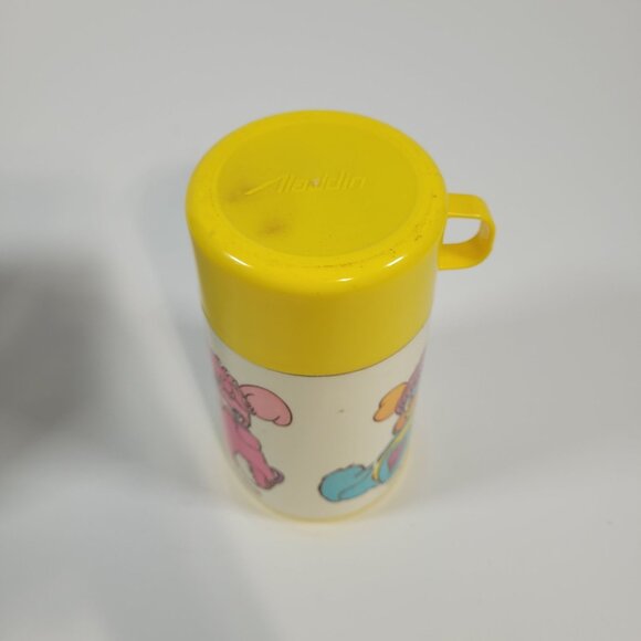 Vintage Aladdin Popples Metal Lunchbox  and Thermos Set 1986 - Picture 12 of 16